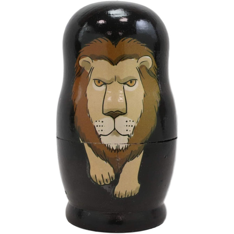 Dakota Fields 5 Piece Amukta Dakota Fields Safari Jungle Animals Lion